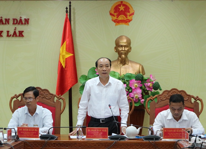 Hội nghị sơ kết tình hình thực hiện các chương trình mục tiêu quốc gia 9 tháng đầu năm 2019